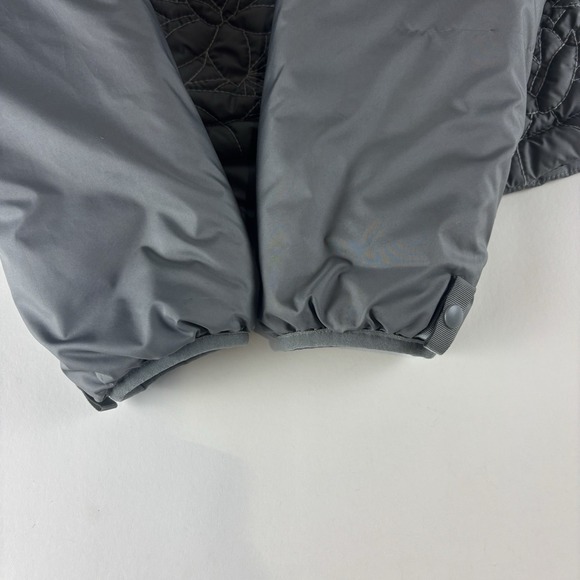NORTH FACE Catawissa Jacket Coat Women Size Small Gray Floral - Picture 13 of 13